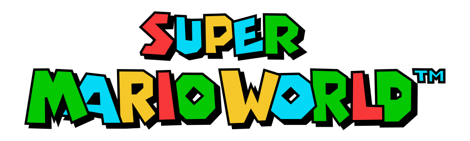 Super Mario World Game Logo